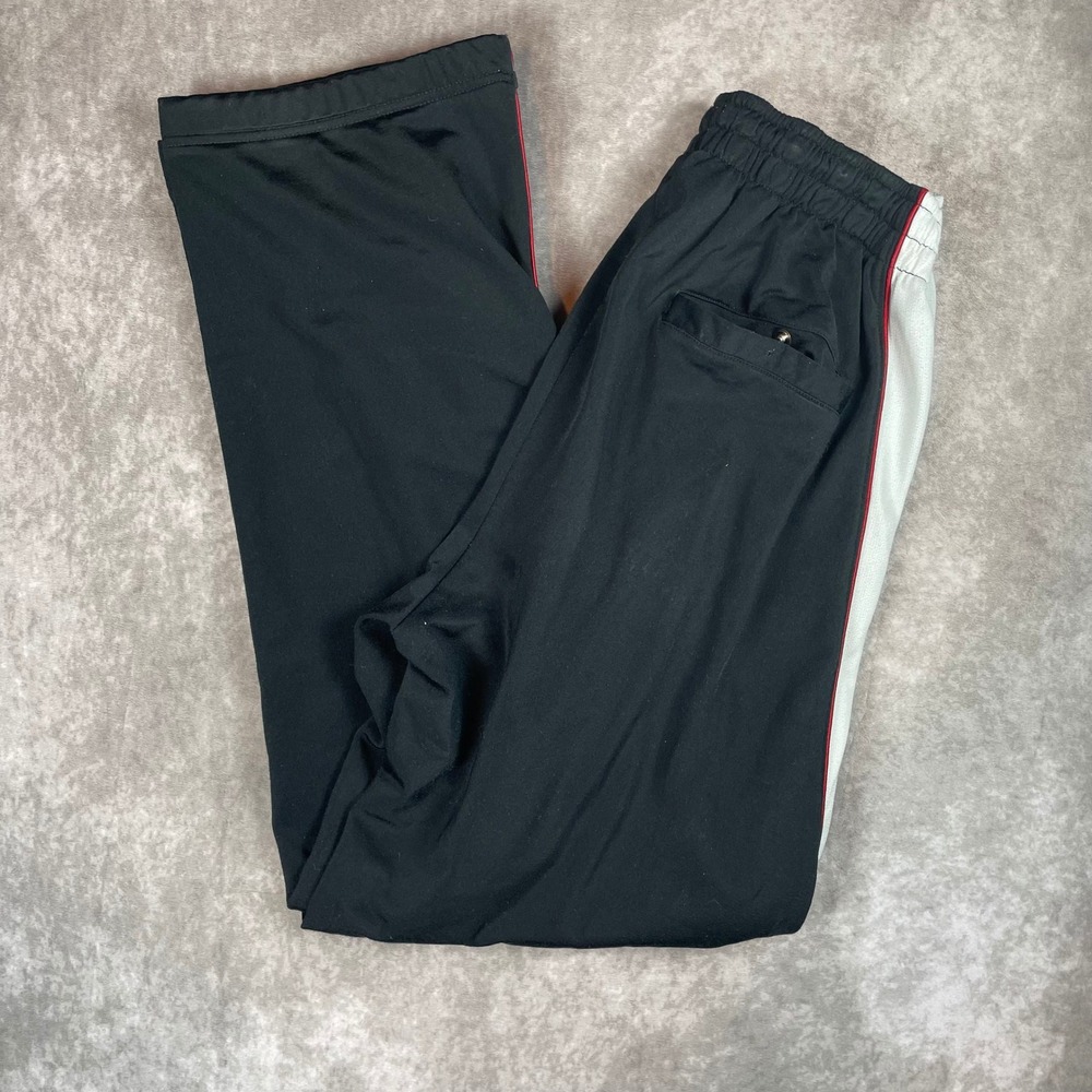 Jordan Brand Mens Black White‎ Red Track Pants Jumpman Logo Size Large L